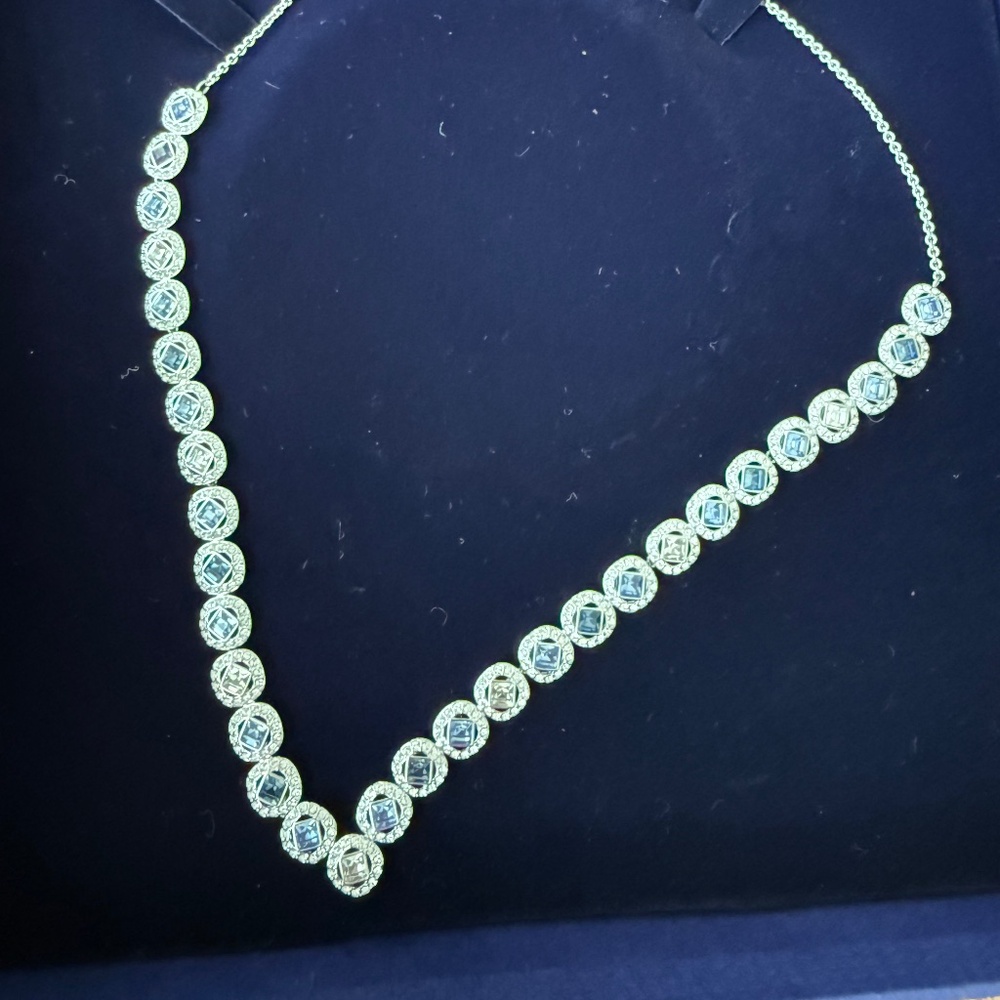 Swarovski Angelic Square Necklace | Never Worn